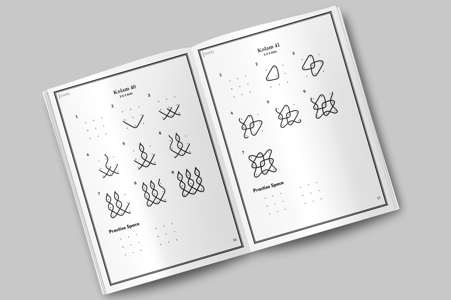 Mindful Art Therapy Vol. 1: The Calming Art of Sikku Kolam (Beginner Edition)