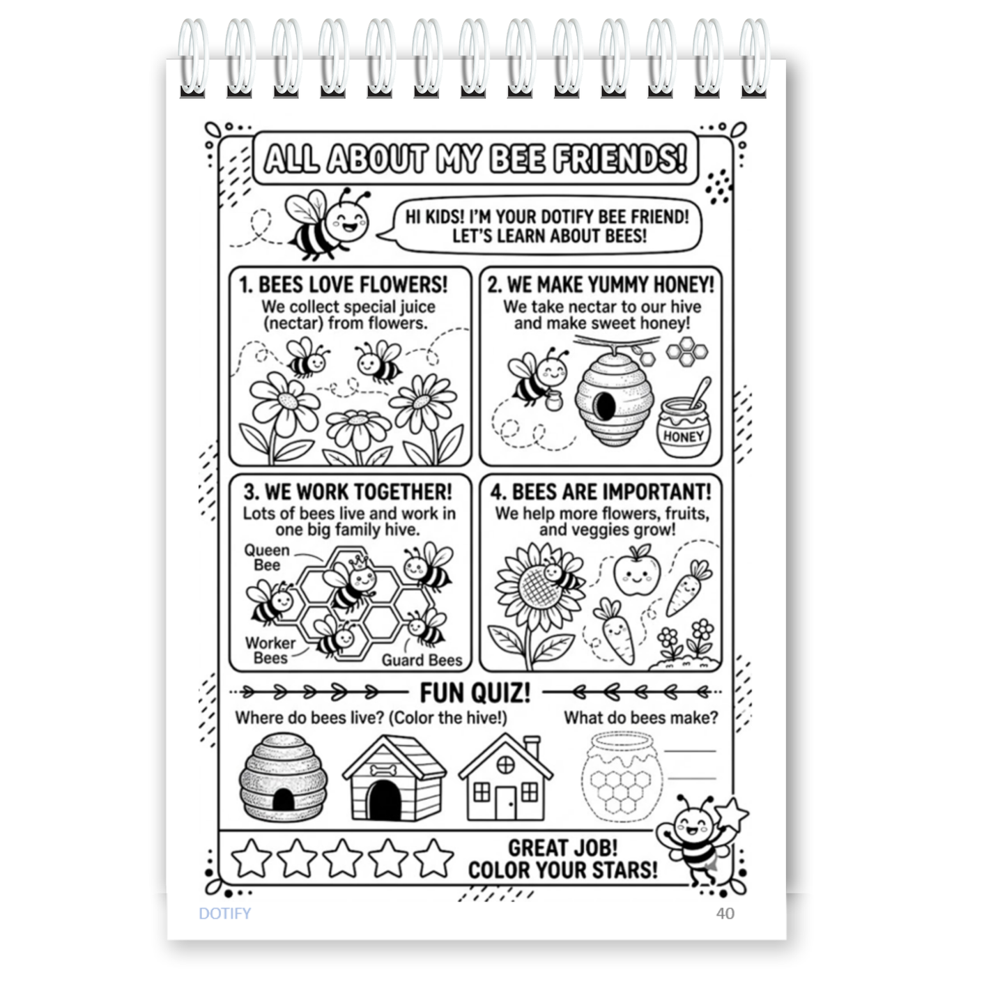 Little Dots of Joy Volume 1 | Bee-Themed Step-by-Step Kolam Learning Workbook for Kids | Trace, Draw, Practise & Colour