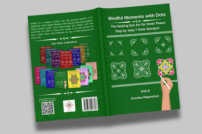 Mindful Moments with Dots Vol. 4: Unlock 7-Dot Mandalas & Geometric Rangolis