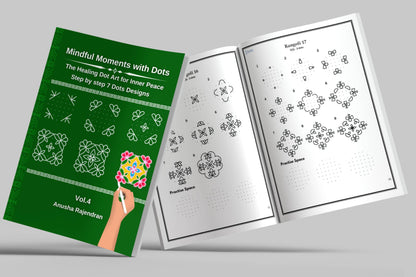 Mindful Moments with Dots Vol. 4: Unlock 7-Dot Mandalas & Geometric Rangolis