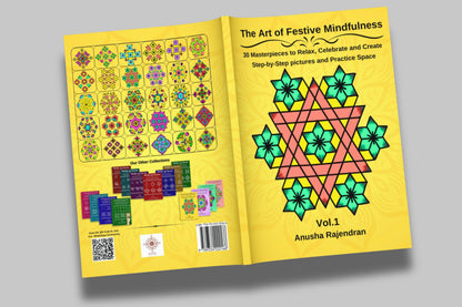 The Art of Festive Mindfulness Vol. 1: Master Grand 11-15 Dot Kolams