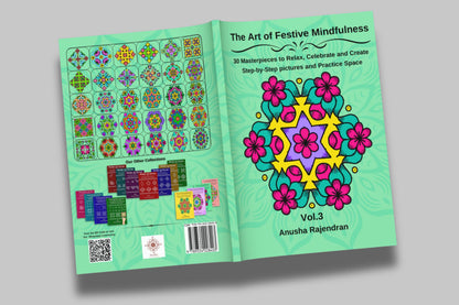 The Art of Festive Mindfulness Vol. 3: Master Grand 16 & 17 Dot Kolams