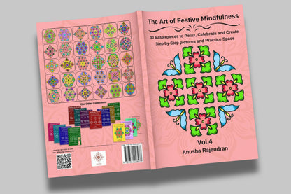 The Art of Festive Mindfulness Vol. 4: Master Breathtaking 18 & 19 Dot Kolams