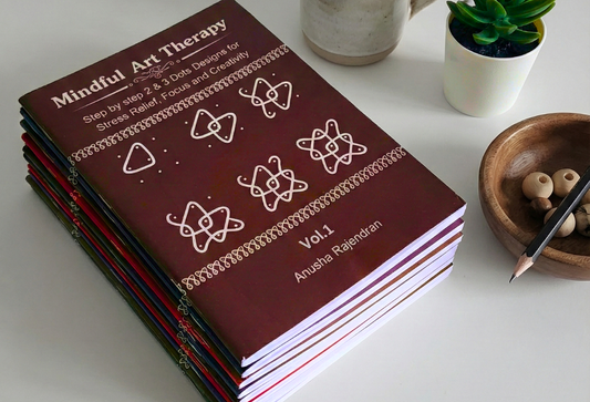 Mindful Art Therapy Complete Collection (Vol. 1-7): The Ultimate Kolam Course