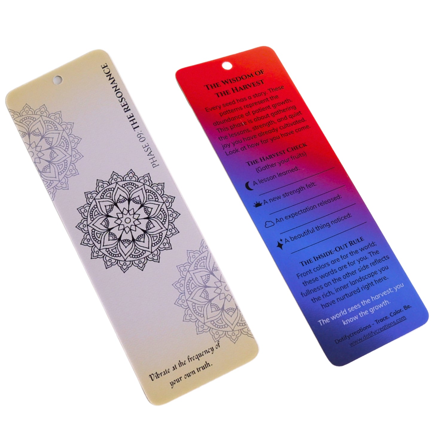 Vikasa – DIY Mandala Bookmark Making Kit | Trace, Colour & Create