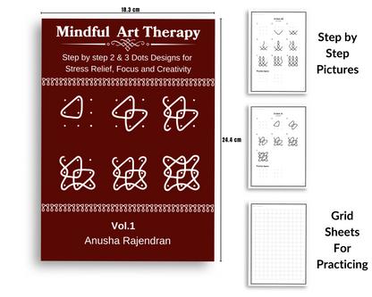 Dotify Creations Complete 15-Book Kolam & Rangoli Collection | Step-by-Step Sikku Kolam, Dotted Rangoli & Festive Rangoli Practice Books