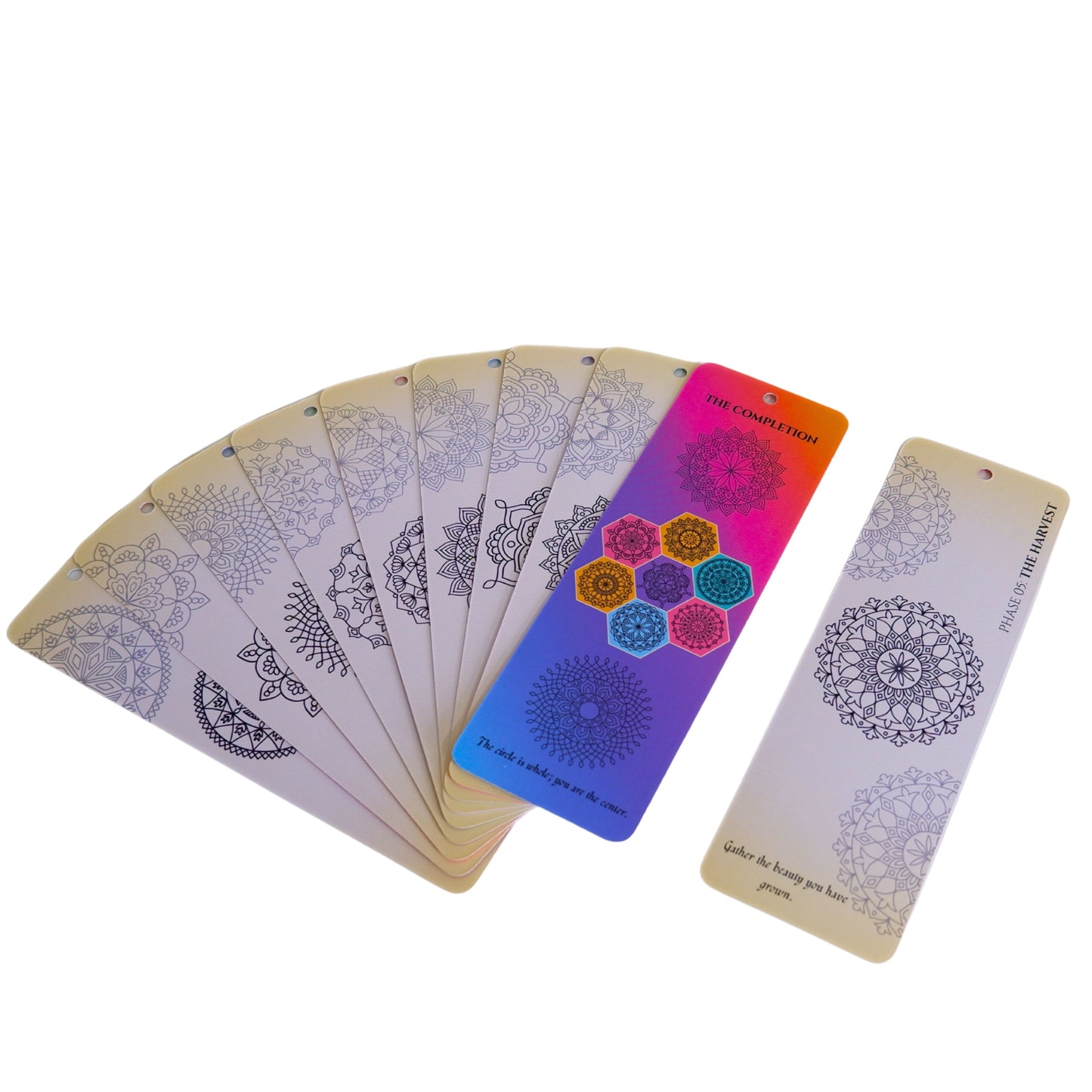Vikasa – DIY Mandala Bookmark Making Kit | Trace, Colour & Create
