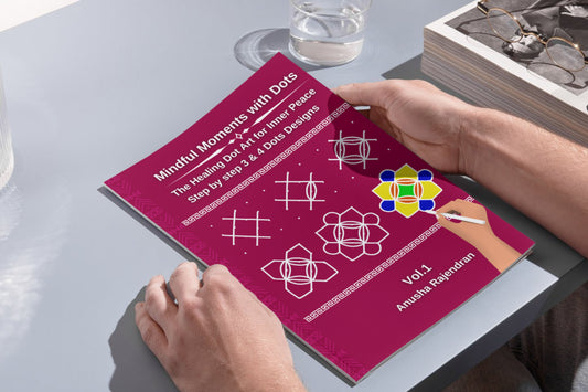 Mindful Moments with Dots Vol. 1: The Healing Dot Art (Draw & Color 3-4 Dots)