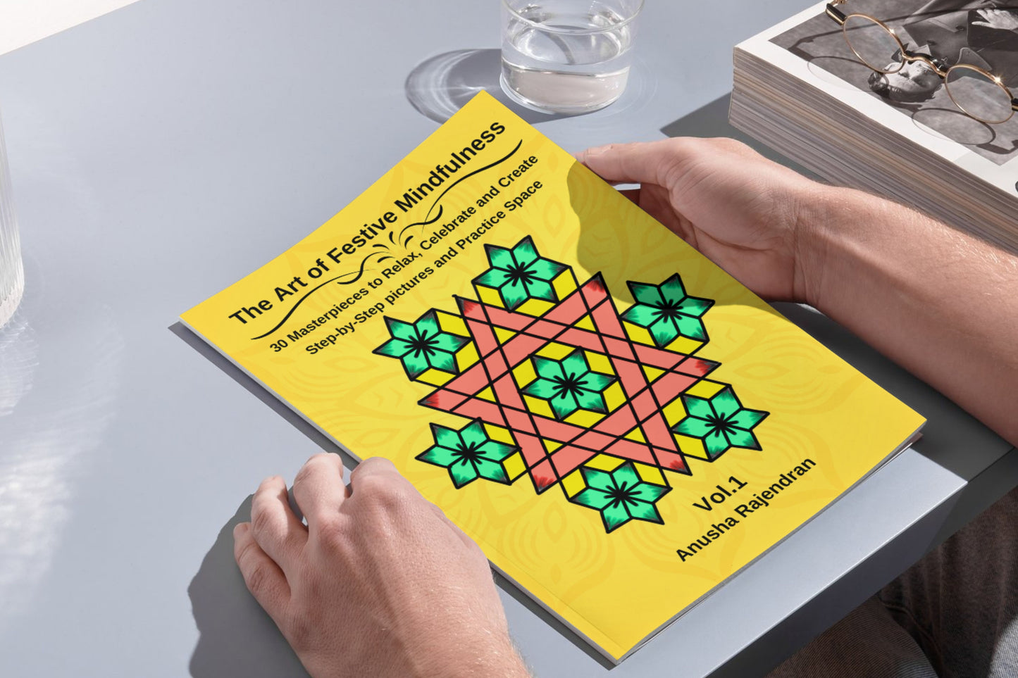 The Art of Festive Mindfulness Vol. 1: Master Grand 11-15 Dot Kolams