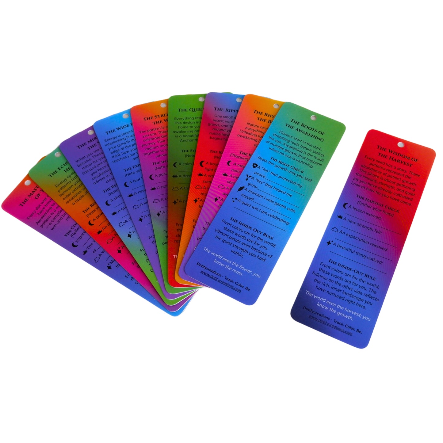 Vikasa – DIY Mandala Bookmark Making Kit | Trace, Colour & Create