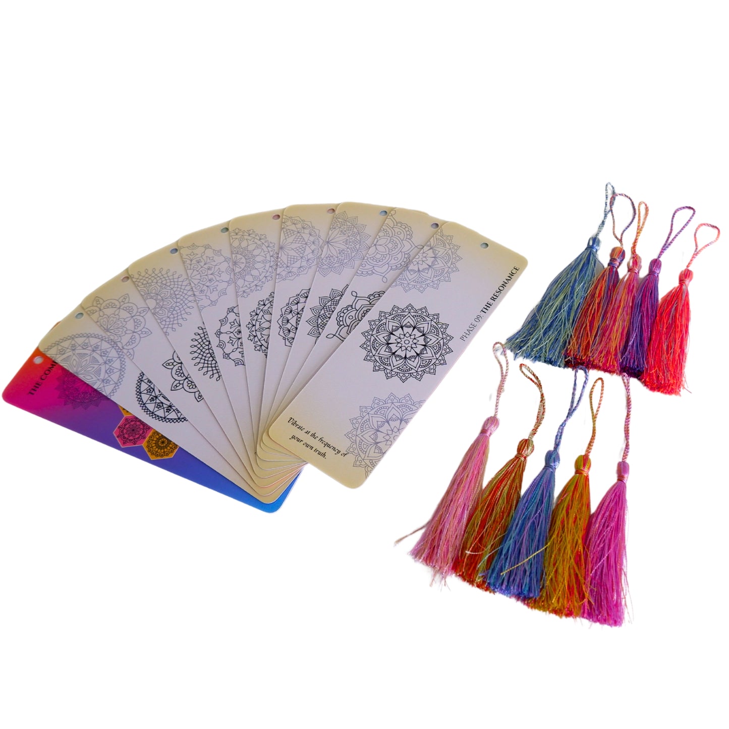 Vikasa – DIY Mandala Bookmark Making Kit | Trace, Colour & Create