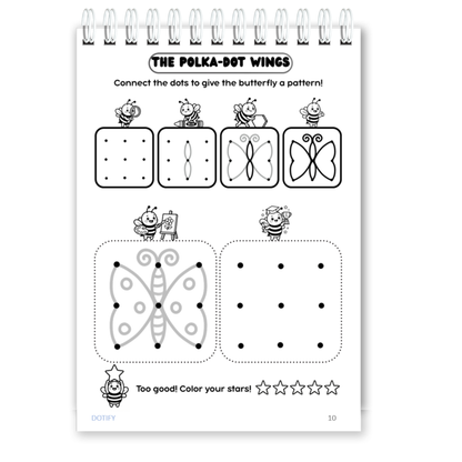Little Dots of Joy Volume 1 | Bee-Themed Step-by-Step Kolam Learning Workbook for Kids | Trace, Draw, Practise & Colour