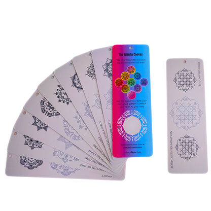 Pravaha – DIY Freehand Rangoli Bookmark Making Kit | Trace, Colour & Create