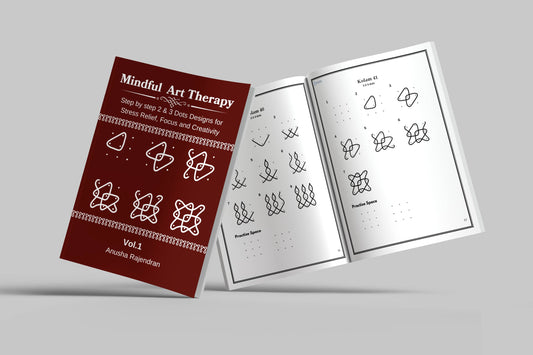 Mindful Art Therapy Complete Collection (Vol. 1-7): The Ultimate Kolam Course