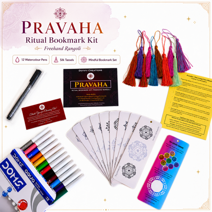 Freehand_Rangoli_DIY_Bookmark_-_Trace_and_colour_-_personalised_bookmark