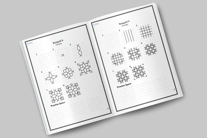 Mindful Moments with Dots Vol. 3: Discover 6-Dot Geometric Rangolis