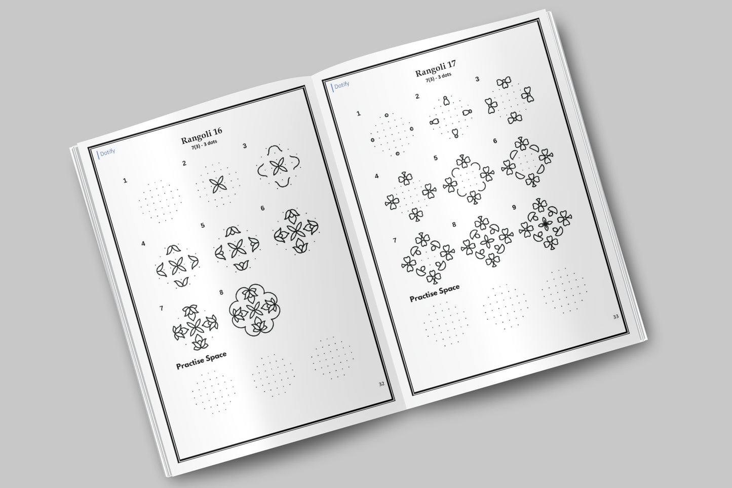 Mindful Moments with Dots Vol. 4: Unlock 7-Dot Mandalas & Geometric Rangolis
