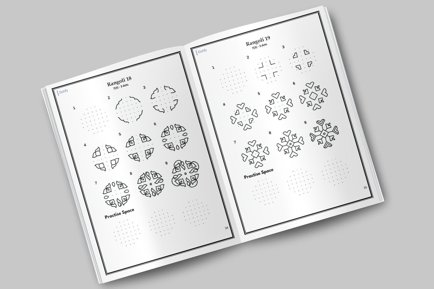 Mindful Moments with Dots Vol. 4: Unlock 7-Dot Mandalas & Geometric Rangolis