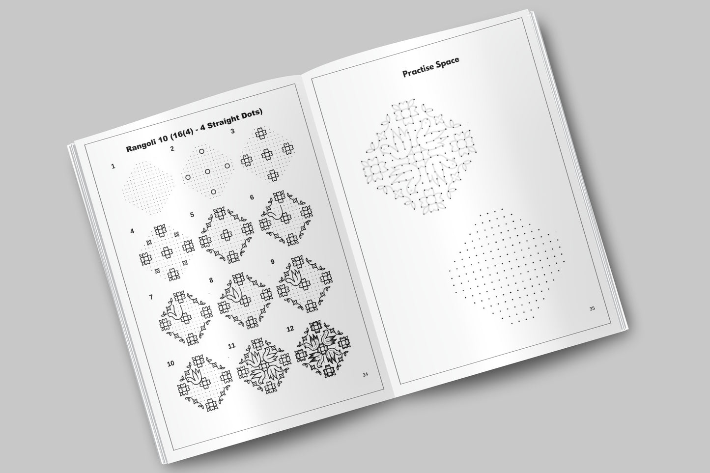 The Art of Festive Mindfulness Vol. 3: Master Grand 16 & 17 Dot Kolams