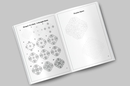 The Art of Festive Mindfulness Vol. 4: Master Breathtaking 18 & 19 Dot Kolams