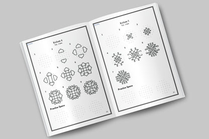 Mindful Art Therapy Vol. 7: Master Hexagonal 7-3 Dot Kolams (Intermediate Edition)