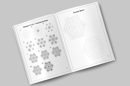 The Art of Festive Mindfulness Vol. 1: Master Grand 11-15 Dot Kolams