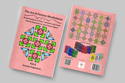 The Art of Festive Mindfulness Vol. 4: Master Breathtaking 18 & 19 Dot Kolams