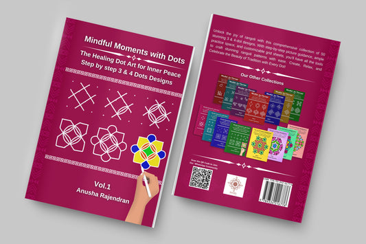 Mindful Moments with Dots Vol. 1: The Healing Dot Art (Draw & Color 3-4 Dots)