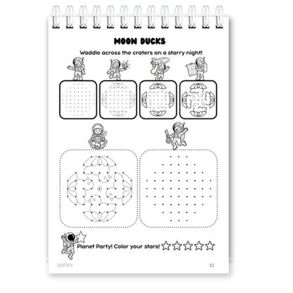 Little Dots of Joy Volume 3 | Space-Themed Step-by-Step Kolam Learning Workbook for Kids | Trace, Draw, Practise & Colour