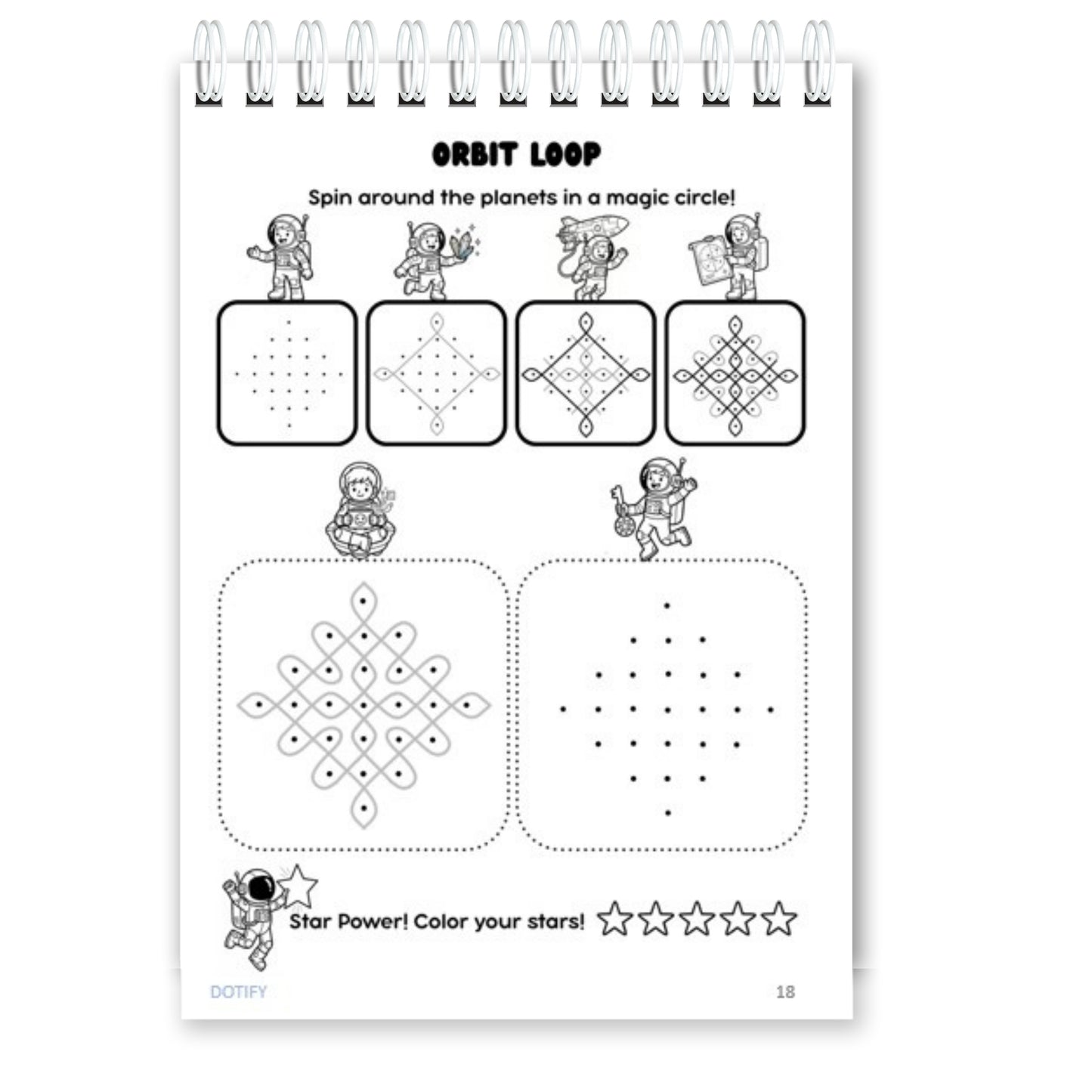 Little Dots of Joy Complete 3-Book Combo | Bee, Ocean & Space-Themed Step-by-Step Kolam Learning Workbooks for Kids | Trace, Draw, Practise & Colour